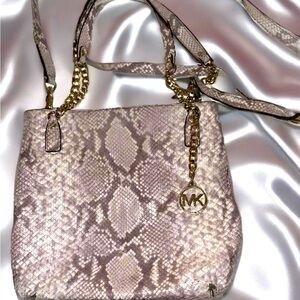 Coach snake crossbody bag